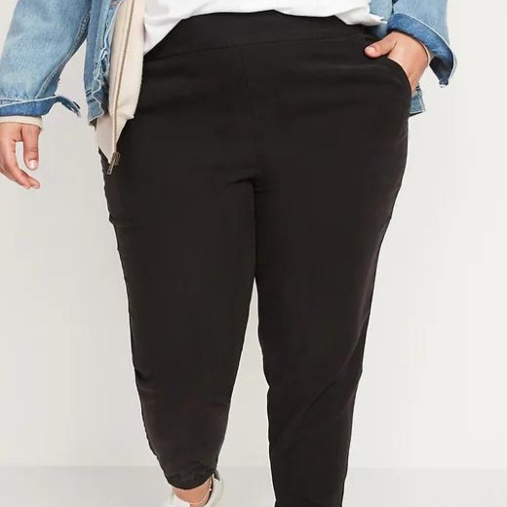 Old Navy High-Waisted Twill Jogger Pants for Women New